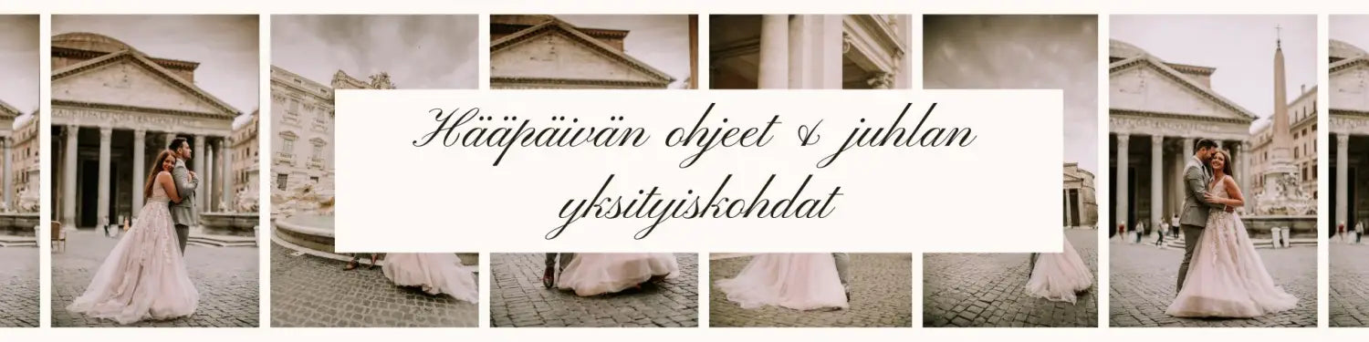 Hääpäivän ohjeet & muut