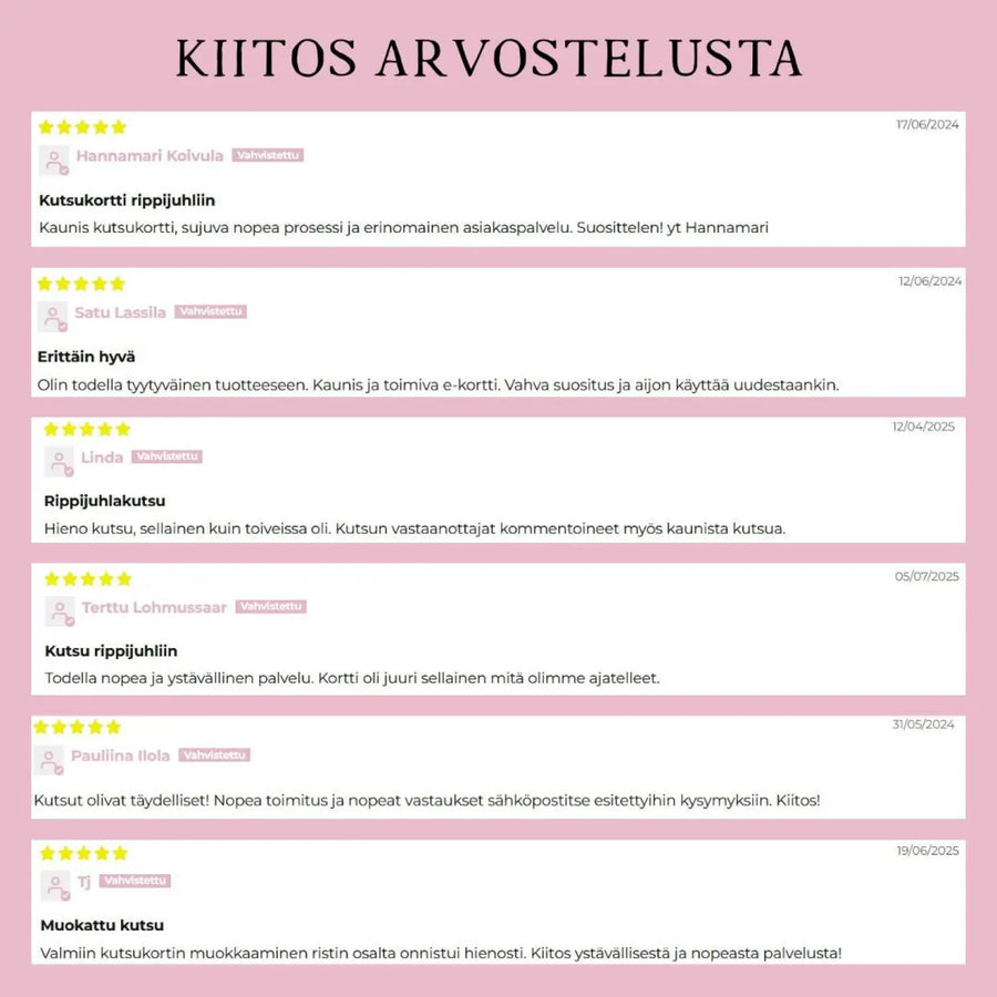 Digitaalinen kutsukortti rippijuhliin kehys ja risti Decopaja pyöreä eukalyptus kultainen