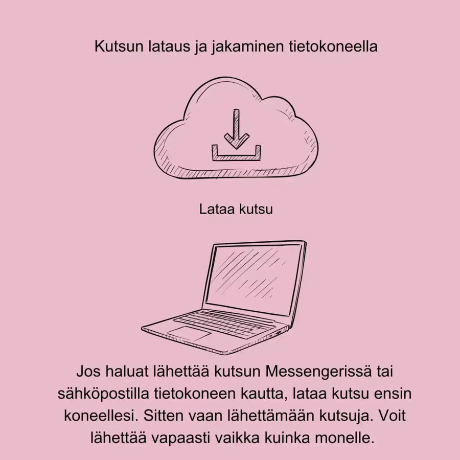 Digitaalinen Ristiäiskutsu metsämaisema Decopaja