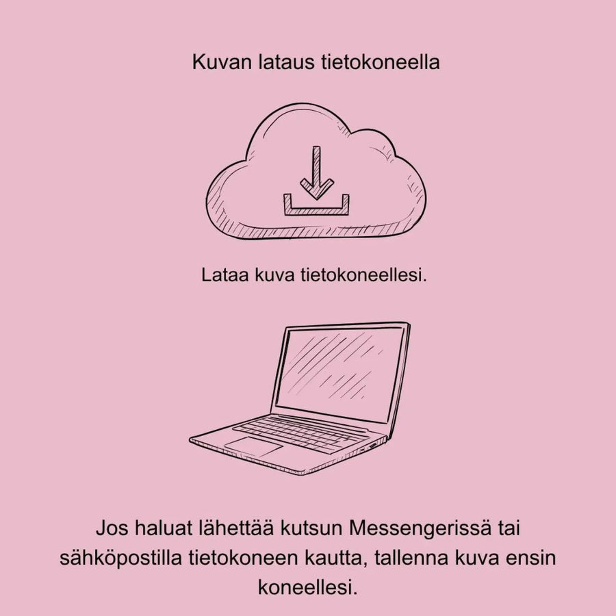 Digitaalinen ylioppilaskutsu vaaleanpunaisia ruusuja Decopaja