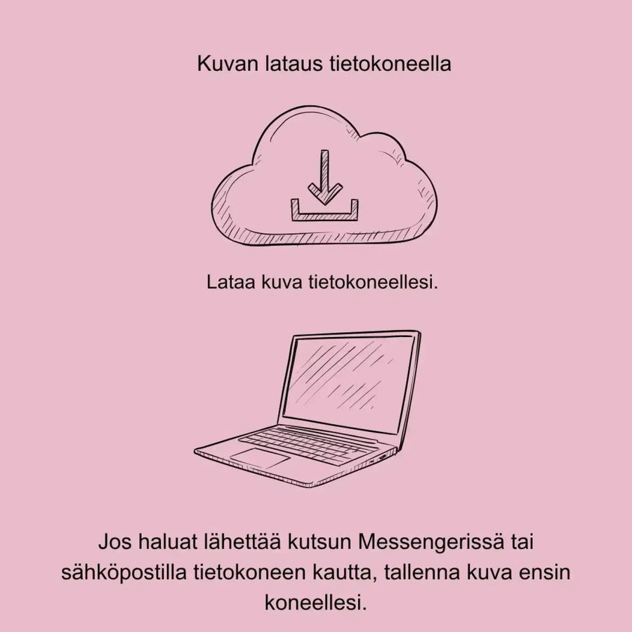 Digitaalinen ylioppilaskutsu ylioppilaslakki ja hempeät kukat Decopaja