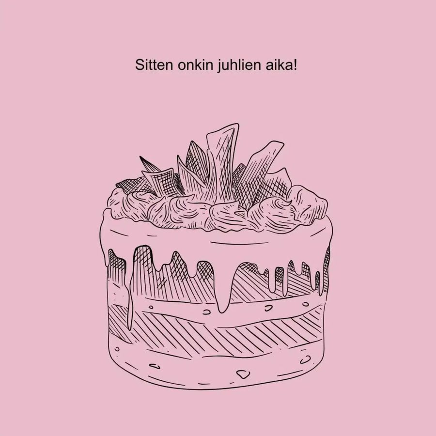 Digitaalinen ylioppilaskutsu ylioppilaslakki ja lyyra Decopaja