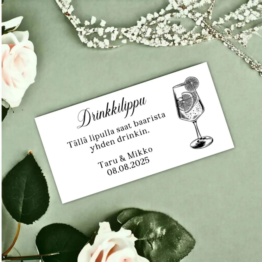 Drinkkilippu H ihin Mustavalkoinen Decopaja drinkkilippu-h-ihin-mustavalkoinen-decopaja