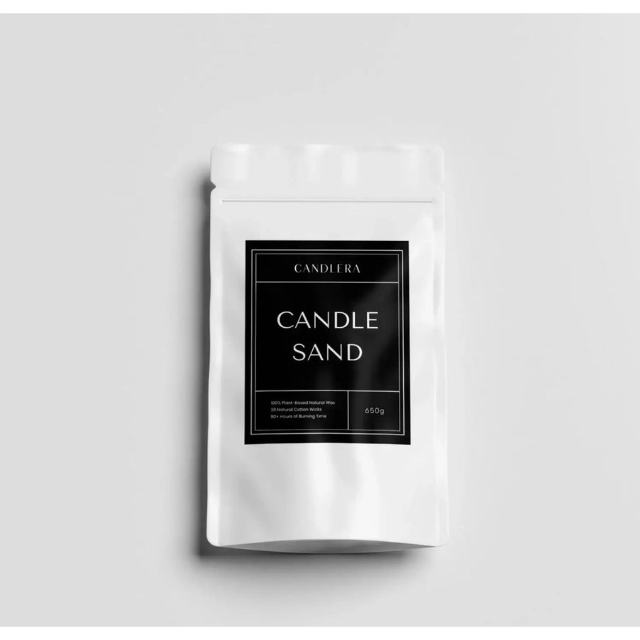 EKOLOGINEN HAJUSTAMATON KYNTTILÄHIEKKA/KYNTTILÄPUUTERI Decopaja