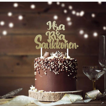 HÄÄKAKKUKORISTE HRA & RVA + SUKUNIMI KOLMIRIVINEN ♥ ♥🌈 Decopaja