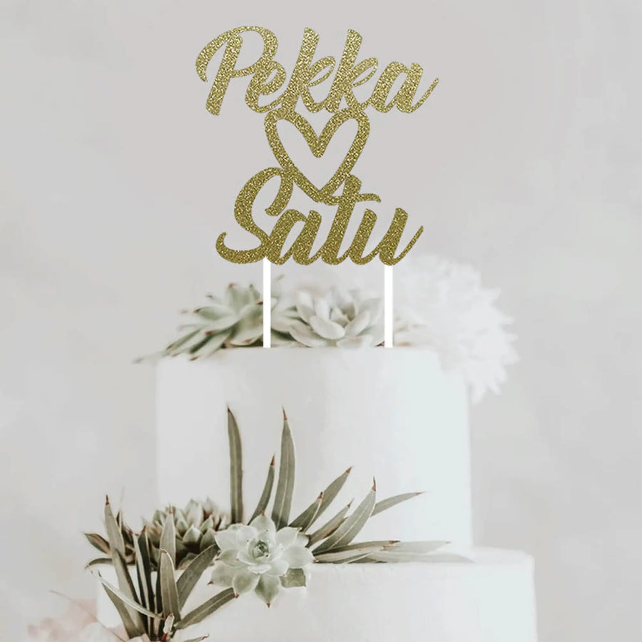 HÄÄKAKKUKORISTE NIMILLÄ JA SYDÄMELLÄ ♥ ♥🌈 Decopaja Decopaja.fi