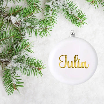 Joulukoriste omalla nimellä yksi nimi Decopaja Joulupallo Decopaja.fi