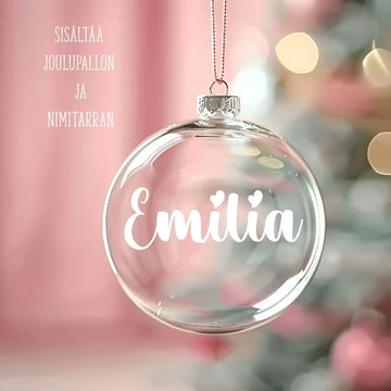 Joulupallo omalla nimellä yksi nimi Decopaja Decopaja.fi