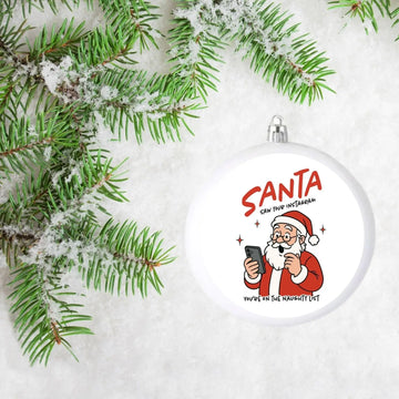 K-18 Joulukoriste – Instagram naughty list Decopaja omalla nimellä pupu punainen Decopaja.fi