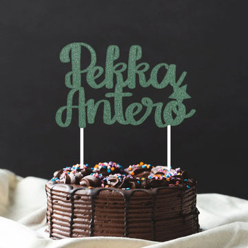 KAKKUKORISTE RISTIÄISIIN SYNTYMÄPÄIVILLE 2 RIVIÄ FONTTI 6 Decopaja