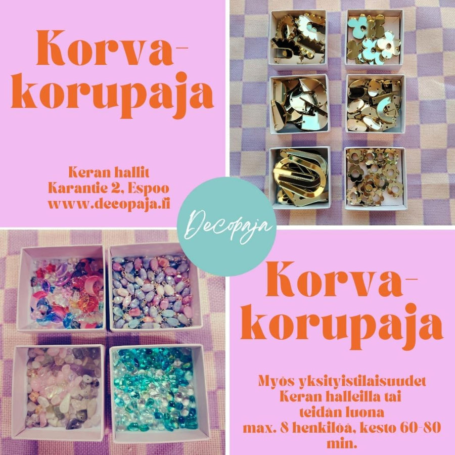 KORVAKORUPAJA SU 8.12. KLO 14-16 Decopaja Decopaja.fi