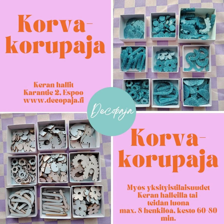KORVAKORUPAJA SU 13.4. KLO 14-16 Decopaja Decopaja.fi