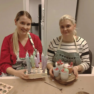 Kynttiläkurssi TO 18.12. KLO 17-19 Decopaja LA 8.11. 13-15 Decopaja.fi