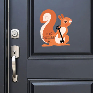 MUISTA AVAIMET! -OVITARRA SÖPÖ ORAVA Decopaja Decopaja.fi
