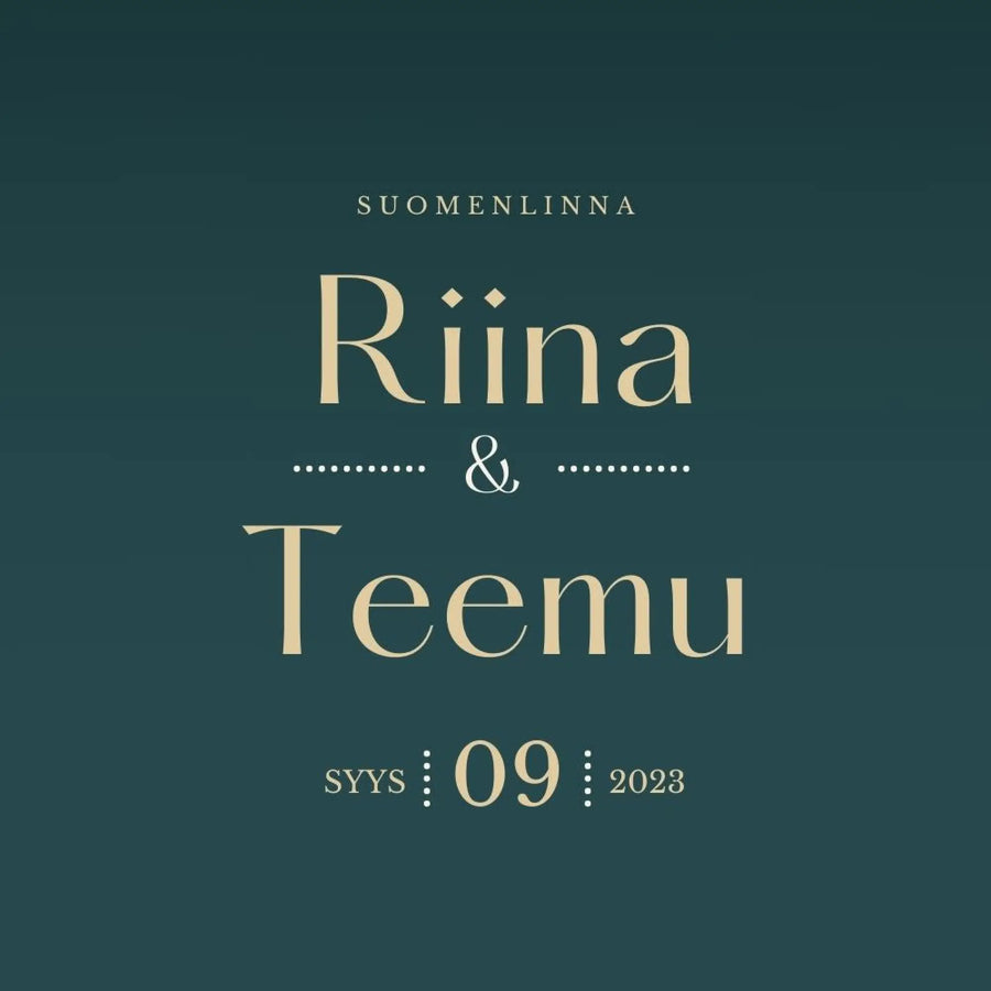 PERSONOITU VIERASKIRJA HÄIHIN VIHREÄ TAUSTA Decopaja Decopaja.fi