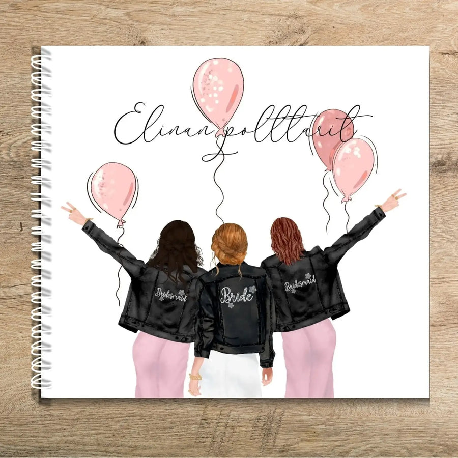 Polttari vieraskirja nahkatakki Decopaja