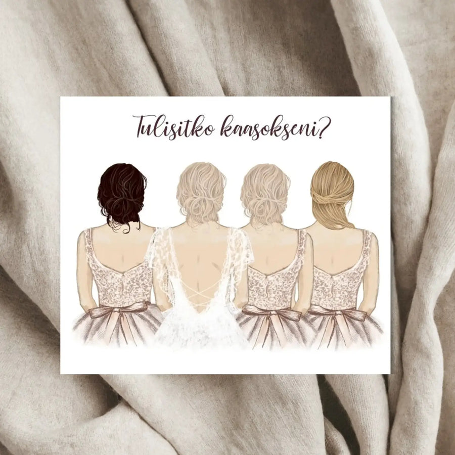 ’Tulisitko kaasokseni?’ -tarra personoitava Decopaja