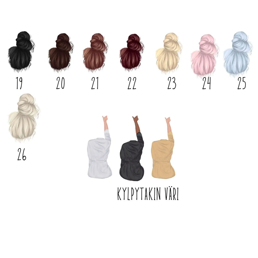 ’Tulisitko kaasokseni?’ -tarra personoitava team bride Decopaja