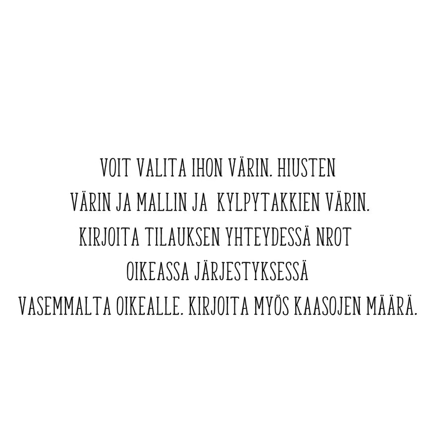 ’Tulisitko kaasokseni?’ -tarra personoitava team bride Decopaja