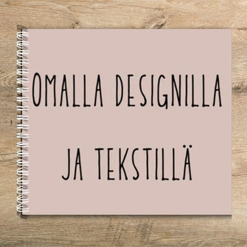 Vauvakirja omalla designilla Decopaja