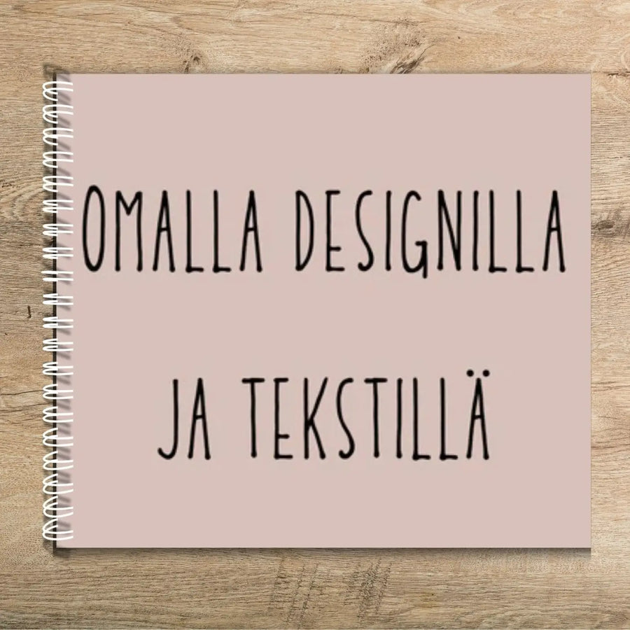 Vauvakirja omalla designilla Decopaja